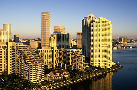 Bayfront condos, Miami, FL	
