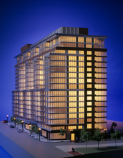One Charles Street model, Boston, MA 	Millenium MDA