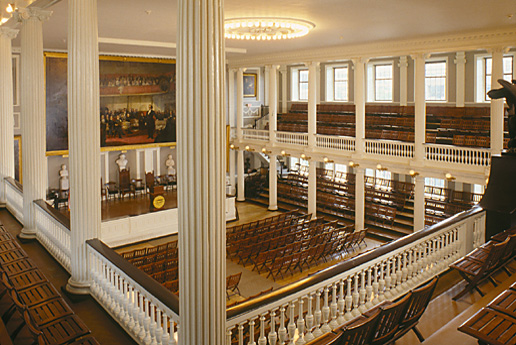 Faneuil Hall, Boston, MA 	Design: Charles Bulfinch  Renovation: Goody Clancy 