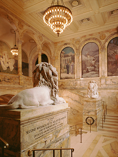 Boston Public Library entry	McKim Mead & White