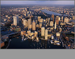 Boston Skylines: Aerial