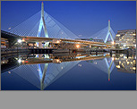 Boston Skylines: Night